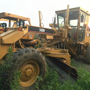 รถเกรดเดอร์มือสอง CAT 140H Caterpillar ขนาด 14 ตัน พร้อมเครื่องยนต์ เกียร์ และปั๊ม สำหรับงานก่อสร้างและงานดินดิบ ขาย - Product Image 1