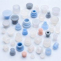 Bouchons en silicone stérilisables de qualité FDA, directement de l'usine, pour l'étanchéité des fluides médicaux, OEM ODM