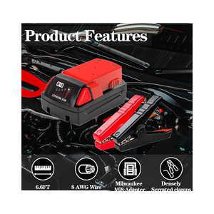 <span class=keywords><strong>Cable</strong></span> de arranque cruzado portátil Miwoqi, línea auxiliar automotriz - Product Image 2