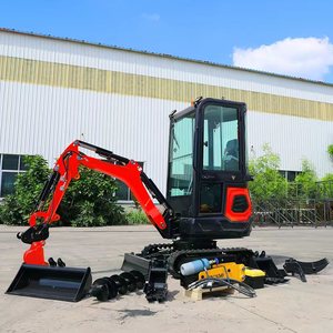 Miễn phí vận chuyển nhỏ nóng bán 1 tấn 1.2 tấn máy xúc với cao su bài hát CE/ISO chứng nhận nhỏ Bagger Mini DIESEL Digger - Product Image 6