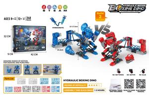 Jouets éducatifs pour enfants, blocs de construction DIY, <span class=keywords><strong>robot</strong></span> hydraulique intelligent, jeu interactif parent-enfant, dinosaure, jeu de <span class=keywords><strong>boxe</strong></span>, jouets de combat - Product Image 6