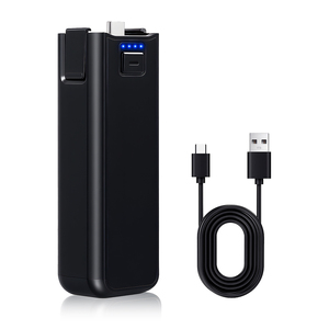 Osmo Pocket <span class=keywords><strong>3</strong></span> Batterie griff griff Zubehör Kompatibel mit für Pocket <span class=keywords><strong>3</strong></span> Lade geschwindigkeit 5000mAh 7,7 V PVC Schwarz - Product Image 1