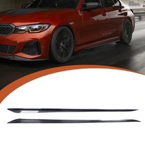 สเกิร์ตข้างคาร์บอนไฟเบอร์แท้สำหรับรถยนต์ซีรีส์ 3 รุ่น G20 ปีกข้าง - Product Image 1