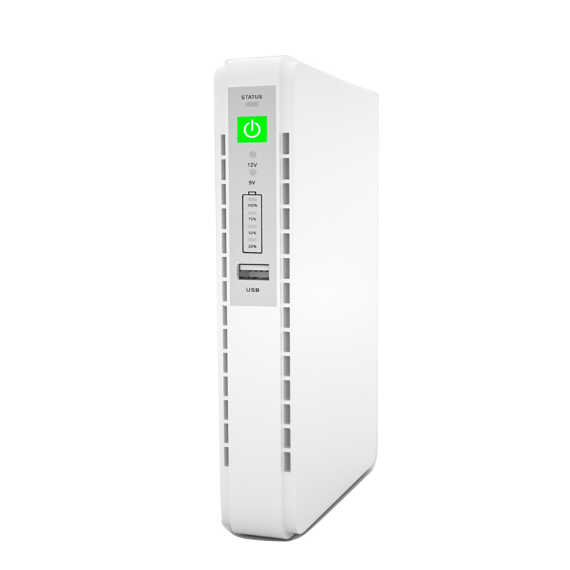 SKE UPS Fabricant Personnalisé DC Mini Wifi Routeur UPS 12v Batterie Au Lithium