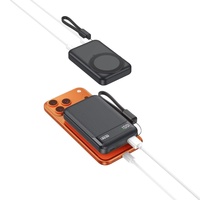 Chargeur portable avec logo personnalisé 10000mah 20000mah Mini PowerBank avec câble Batterie externe Porte-clés Power Bank pour téléphone et montre