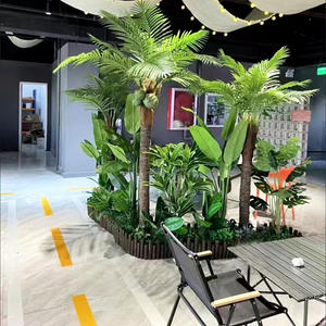 Bonsai tropicale <span class=keywords><strong>Areca</strong></span> artificiale palma perfetta alta gomma finta albero <span class=keywords><strong>in</strong></span> vaso per interni esterni giardino arredamento moderno - Product Image 6