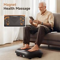 Machine de vibration verticale intelligente électrique LCD de haute qualité, écologique, pour usage domestique, 1 à 99 niveaux de vitesse, 200W
