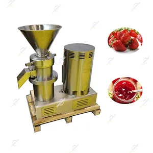 Various Fruit Jam Grinding Machine Apricot Cherry Strawberry Tomatoes Sauce Making Orange Fruit Wet Colloid Mill