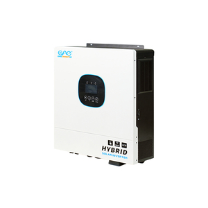 Convertisseur solaire <span class=keywords><strong>hybride</strong></span> 6200W 48V hors réseau à onde sinusoïdale pure avec double support MPPT, compatible lithium et parallèle - Product Image 2