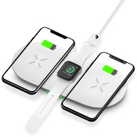Chargeur sans fil rapide 3-en-1 électrique PD 18W au design original unique avec port Type-C