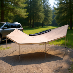 Auvent de voiture côté conducteur 270 degrés, imperméable, protection UV50+, auvent autoportant toutes saisons avec sac de transport - Product Image 2