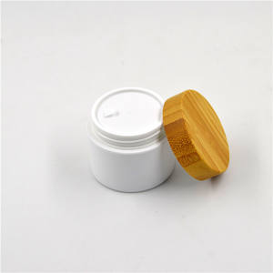 Tarro/botella de plástico PLA biodegradable ecológico con <span class=keywords><strong>tapa</strong></span> de Bambú - Product Image 1