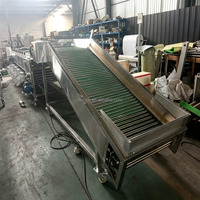 Commerciële roltype sorteermachine voor blauwe bessen, appels, citrusvruchten, hoogwaardige sorteermachine voor groenten zoals komkommer en wortel