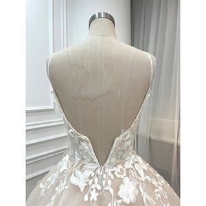 <span class=keywords><strong>2023</strong></span> <span class=keywords><strong>Robe</strong></span> de Bal de Mariée Libanaise Luxe Discret, Robes de <span class=keywords><strong>Mariage</strong></span> <span class=keywords><strong>Civil</strong></span> Tunisien Couleur Champagne, Longue Traîne Cathédrale, Vestido De Novia - Product Image 6