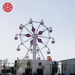 Grande roue de parc d'attractions à prix abordable, <span class=keywords><strong>40</strong></span> places, 12 <span class=keywords><strong>m</strong></span>, pour enfants, avec lanterne horloge, à vendre - Product Image 6