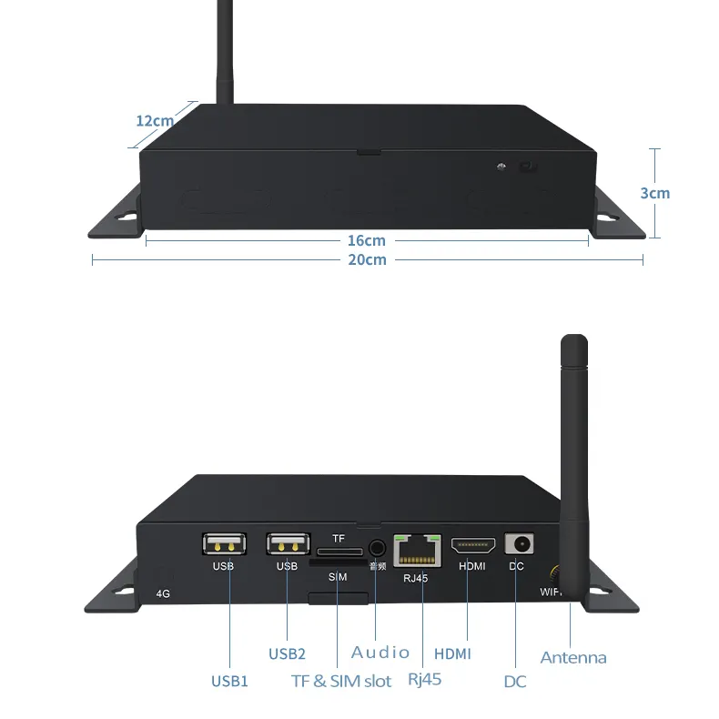 Openbox Rockchip3566 Satelliet Iptv Ontvanger Android11 Os 4G Ture 4K Set Top Box Met Internet Tv Streaming Zwart Smart Wifi