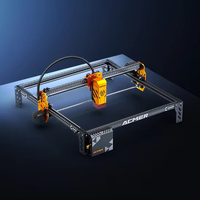 Nouvelle machine de gravure laser portable TWOTREES TTS améliorée avec colonnes plus hautes pour le bricolage