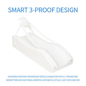 病院グレードの脚上げクッション 高密度フォーム 圧力軽減 足首・膝の怪我サポート - Product Image 6