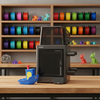 Imprimante 3D FDM Centauri Carbon 2 Combo, vitesse élevée 500 mm/s, prise en charge du PLA, USB/WiFi, impression 4 couleurs pour prototypage rapide