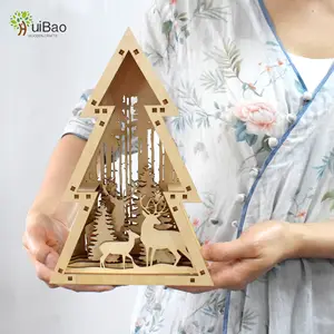 Huibao 18 Year Factory Factory Laser Cut Wood Service OEM ODM Custom Design Laser Cutting Blanks For Crafts