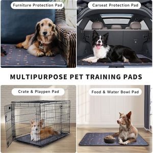 Almohadilla Reutilizable para Mascotas con Estampado Moderno para Invierno, Transpirable, Absorbente, Antideslizante y Lavable a Máquina - Product Image 4