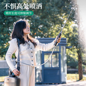 Pulverizador Eléctrico de 5L con Empuñadura de Pistola, Portátil, Verde, para Jardinería, Limpieza y Desinfección - Product Image 5
