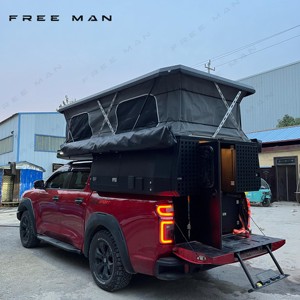 Camping-car léger à toit relevable, type caravane, à glisser sur le pick-up, pour Great Wall Poer version passager - Product Image 1
