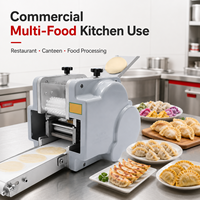 Machine commerciale à fabriquer des enveloppes de raviolis, haute capacité, presse à peaux de raviolis pour restaurant, 3600-4200 pièces/h, 110V-240V