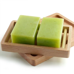 Jabón de <span class=keywords><strong>Alepo</strong></span> Orgánico con Aloe Vera y Alfa Arbutina, Directo de Fábrica, Blanqueador de Piel, Barra de Limpieza Suave - Product Image 2