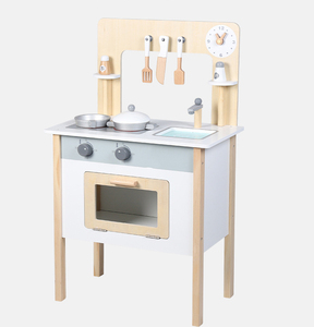 Ensemble de <span class=keywords><strong>cuisine</strong></span> <span class=keywords><strong>en</strong></span> <span class=keywords><strong>bois</strong></span> pour enfants pour l'éducation précoce et les jeux de rôle parent-enfant - Âges 2-13 ans - Product Image 2