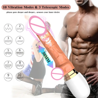 Leistungsstarke Automatische Sexmaschine Dildo Vibrator für Erwachsene Frauen Masturbation Starke Saugkraft Silikon Liebesmaschine für Frauen
