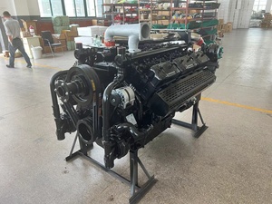 เครื่องยนต์กำลังไฟฟ้า 445KW 556KVA ราคาขายส่ง เครื่องยนต์ 12 สูบ ปรับความเร็วรอบได้ 50/60Hz สำหรับชุดเครื่องกำเนิดไฟฟ้า - Product Image 3