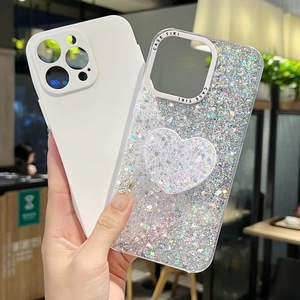 Carcasas para celulares Fancy Bling Love Heart TPU funda móvil para <span class=keywords><strong>iPhone</strong></span> 14 pro Max 12 <span class=keywords><strong>13</strong></span> mujeres chica fundas de teléfono - Product Image 6