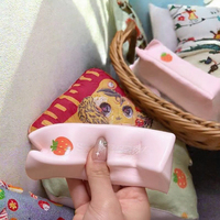 Jouet en caoutchouc souple à remontée lente Kawaii - Boulette de beurre et fromage anti-stress pour filles et garçons de 5 à 7 ans, idéal pour les fêtes