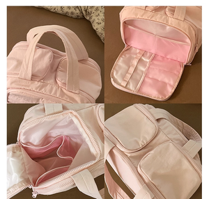 2025 Cross Border Aankomst Lichtgewicht Draagbare Reizen Skincare <span class=keywords><strong>Organizer</strong></span> Kleurrijke Polyester Cosmetische Tas Ontworpen Voor Reizen - Product Image 4