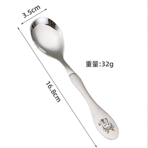 DFK0312 Couverts en acier inoxydable SUS 304 à motif animaux, en stock et personnalisables - Product Image 4