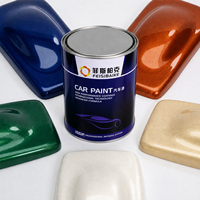 Produit de rénovation automobile à séchage rapide, peinture automobile 1K couleur nacrée, finition nacrée brillante pour la surface du véhicule