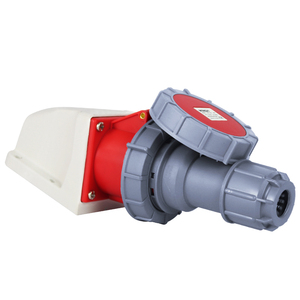 Prise industrielle étanche IP67, 2x5x32a, 3 phases à 5 pôles, câble d'aviation ignifuge, 3P + N + E 400V - Product Image 5