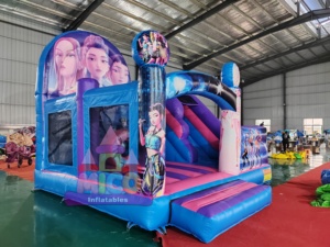 Casa Inflable <span class=keywords><strong>de</strong></span> Anime con Diseño <span class=keywords><strong>de</strong></span> <span class=keywords><strong>Castillo</strong></span> <span class=keywords><strong>de</strong></span> Princesa y Tobogán con Arco <span class=keywords><strong>de</strong></span> Brillantina <span class=keywords><strong>para</strong></span> Fiestas <span class=keywords><strong>de</strong></span> Cumpleaños <span class=keywords><strong>de</strong></span> <span class=keywords><strong>Niñas</strong></span> - Product Image 2
