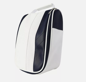 Portable PU Material <b>Golf</b> <b>Shoe</b> Bag Simple Design with Breathable Mesh Zip Waterproof Feature - Product Image 1