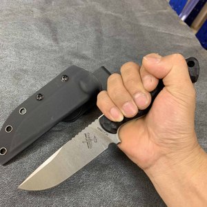 มีดอเนกประสงค์ Roland DIY OEM ผลิตตามสั่ง เหล็ก 9Cr18Mov พร้อมปลอก Kydex ด้ามจับ G10 แบบพกพา มีคลิปหนีบเข็มขัด สำหรับแคมป์ปิ้ง รับประกัน 1 ปี - Product Image 5