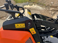 Schnelle Lieferung Antspower 2026 Automatischer Manueller Mini-Lader Transporter Raupenmini-Dumper Hydraulischer LKW mit Schaufel