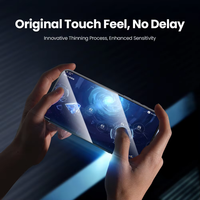 Protection d'écran Fonlyu pour iPhone 18 Pro Max, revêtement électrolytique AF, verre haute teneur en aluminium pour iPhone 17 16 15