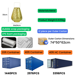 Luxury Golden Vintage Hollowed Out Moroccan Metal <strong>Lanterns</strong> Decorative Ramadan <strong>Lanterns</strong> Decorations Bulk - Product Image 2