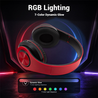 Auriculares Inalámbricos B39 TWS 2026, Auriculares para Juegos con Luz LED, Soporte para Tarjeta SD, Resistentes al Agua para Deportes