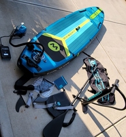 P.F. Planche de surf Longboard 11 'gonflable avec accessoires, offre spéciale