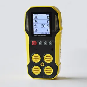 Gas xách tay detector với dữ liệu logger, CH4, CO2, H2S, O2 phân tích Khí