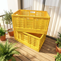 Vente flash : Caisse pliable portable en PP, idéale pour la cuisine, le garde-manger, le salon, caisses de rangement pliables