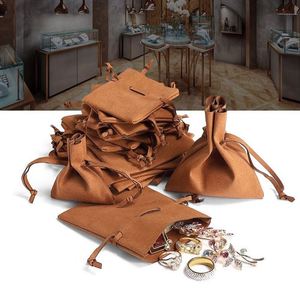 High Quality Velvet Suede Jewelry Perfume <b>Drawstring</b> Bag Custom Jewelry Storage Bag Reusable Lifestyle <b>Drawstring</b> <b>Pouches</b> Bag - Product Image 1