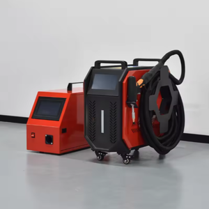 Pistolet de soudage portable 4 en 1 1200W 1500W Max refroidi par air, mini machine de soudage laser portative pour acier inoxydable, acier au carbone et aluminium - Product Image 1